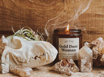 gold dust woman soy candle