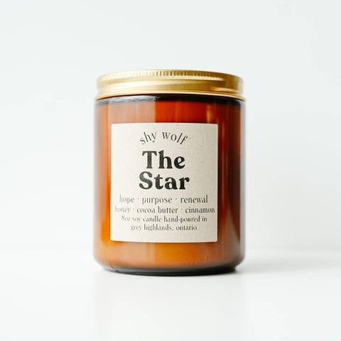 the star soy candle